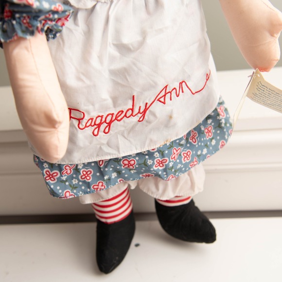 VTG Raggedy Ann & Andy 85th Birthday Anniversary Doll Set CottageCore w /Tags - Picture 5 of 8